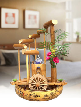 7 tiểu cảnh hòn non bộ thác nước đem tài vận về nhà